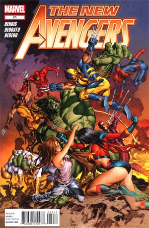New Avengers Vol 2 #20 Regular Mike Deodato Jr Cover