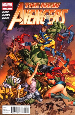 New Avengers Vol 2 #20 Cover A Regular Mike Deodato Jr Cover