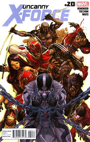 Uncanny X-Force #20 Cover A Regular Leinil Francis Yu Cover (X-Men Regenesis Tie-In)