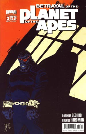 Betrayal Of The Planet Of The Apes #3 Cvr B