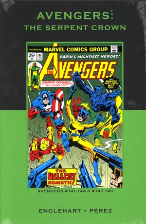 Avengers Serpent Crown HC Premiere Edition Direct Market Cover