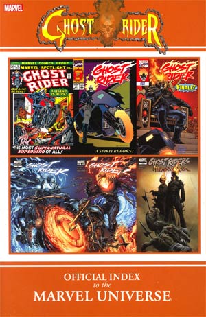 Ghost Rider Official Index To The Marvel Universe TP