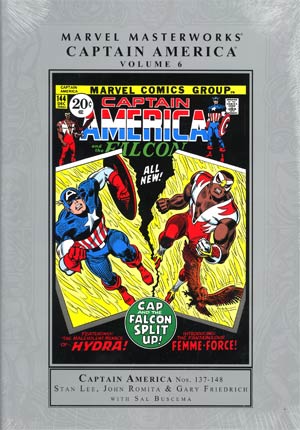 Marvel Masterworks Captain America Vol 6 HC Regular Dust Jacket