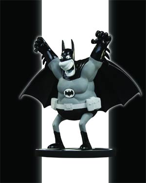 Batman Black & White Series Original Mini Statue By Sergio Aragones