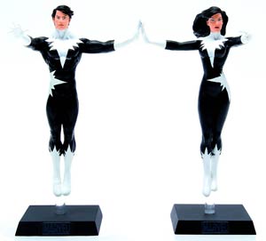 Classic Marvel Figurine Collection Magazine Northstar & Aurora Special