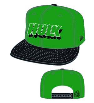 Avengers Hulk Logo Snap Back Cap