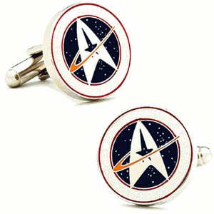 Star Trek Cufflinks - Starfleet Command