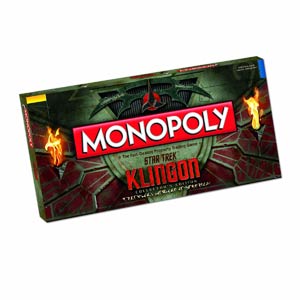 Monopoly Star Trek Klingon Collectors Edition