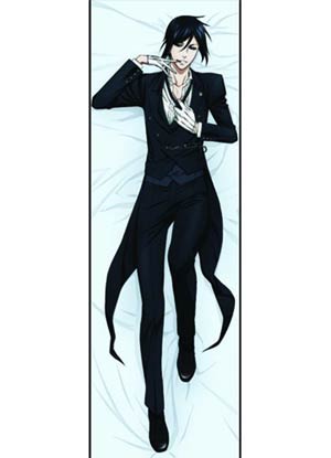 Black Butler Sebastian Body Pillow