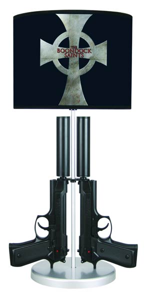 Boondock Saints Double-Gun Table Lamp