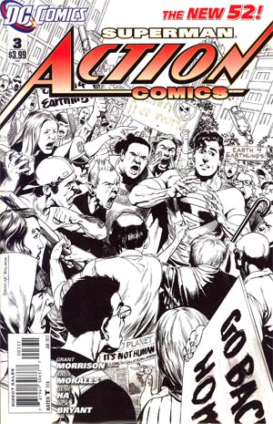 Action Comics Vol 2 #3 Cover C Incentive Rags Morales Sketch Cover