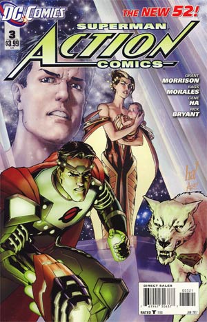 Action Comics Vol 2 #3 Cover B Variant Gene Ha Cover