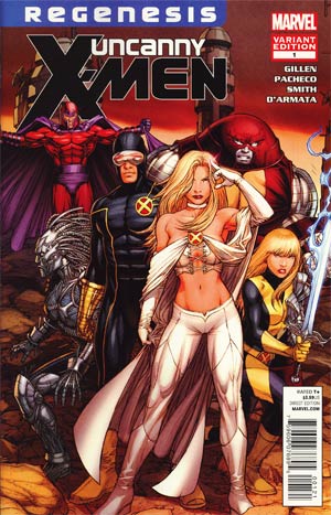 Uncanny X-Men Vol 2 #1 Cover C Incentive Dale Keown Regenesis Blue Variant Cover (X-Men Regenesis Tie-In)