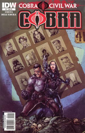 Cobra #5 Incentive Danny Cruz Days Of Future Past Tribute Variant Cover (Cobra Civil War Tie-In)