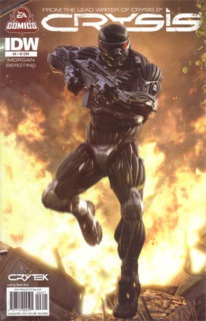 Crysis #6 Incentive Crysis 2 Concept Art Team Variant Cover