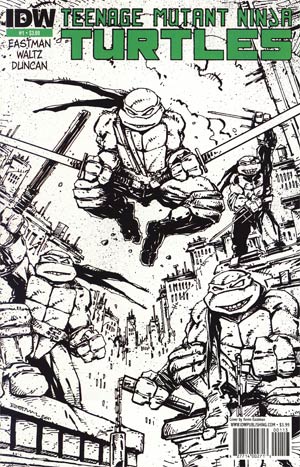 Teenage Mutant Ninja Turtles Vol 5 #1 Cover F 3rd Ptg