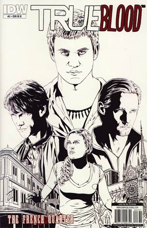 True Blood French Quarter #3 Incentive Joe Corroney Sketch Cover