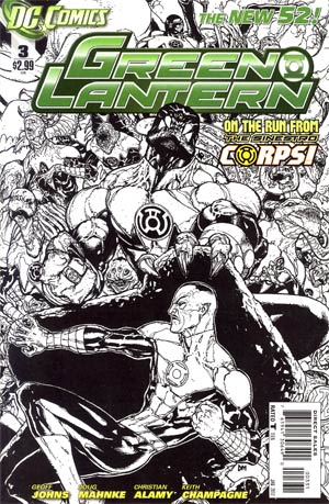 Green Lantern Vol 5 #3 Cover C Incentive Doug Mahnke Sketch Cover