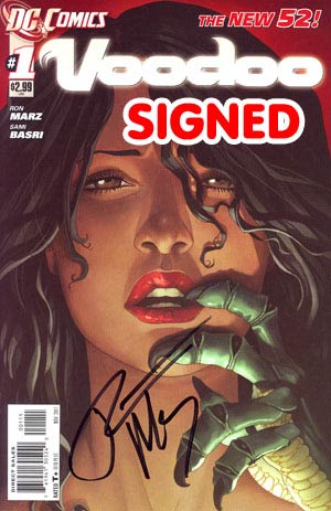 Voodoo Vol 2 #1 Cover C 1st Ptg Signed By Ron Marz