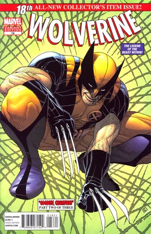 Wolverine Vol 4 #18 Cover B Incentive Marvel Comics 50th Anniversary Variant Cover (X-Men Regenesis Tie-In)