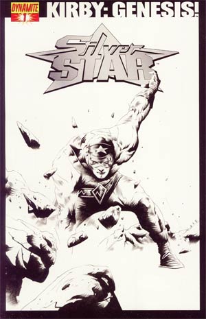 Kirby Genesis Silver Star #1 Cover E Incentive Jae Lee Black & White Cover