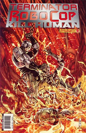 Terminator Robocop Kill Human #4 Cover A Regular Jonathan Lau Cover