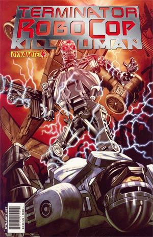 Terminator Robocop Kill Human #4 Cover C Regular Wagner Reis Cover