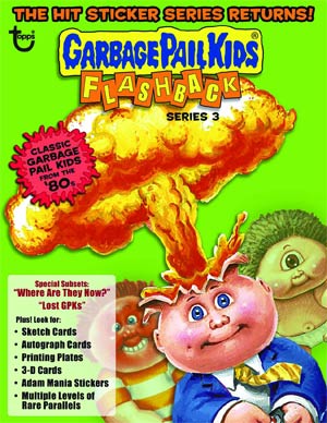 Garbage Pail Kids Flashback Series 3 Trading Cards Pack