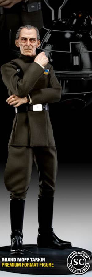 Star Wars Grand Moff Tarkin and I-TO Interrogator Droid Premium Format Figure