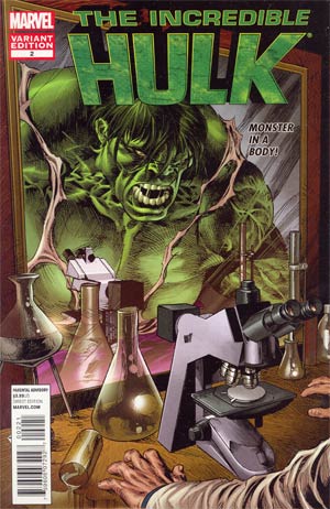 Incredible Hulk Vol 4 #2 Incentive Marvel Comics 50th Anniversary Variant Cover (Shattered Heroes Tie-In)