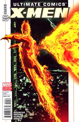 Ultimate Comics X-Men #2 Cover B 2nd Ptg Kaare Andrews Variant Cover