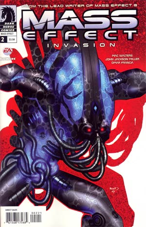 Mass Effect Invasion #2 Incentive Paul Renaud Variant Cover