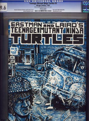 Teenage Mutant Ninja Turtles #3 Cover D 1st Ptg CGC 9.6