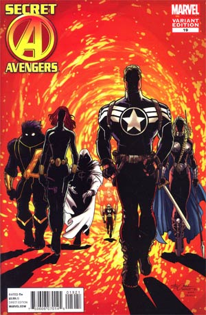 Secret Avengers #19 Incentive Marvel Comics 50th Anniversary Variant Cover