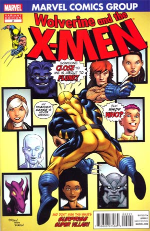 Wolverine And The X-Men #2 Cover B Incentive Marvel Comics 50th Anniversary Variant Cover (X-Men Regenesis Tie-In)