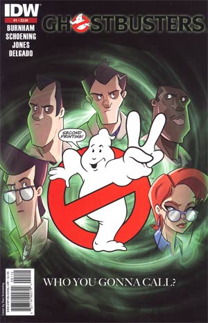 Ghostbusters #1 Cover E 2nd Ptg