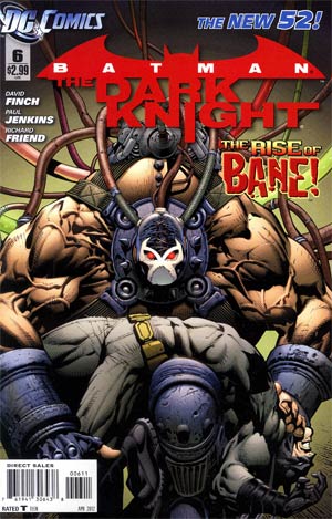 Batman The Dark Knight Vol 2 #6 Cover A 1st Ptg Regular David Finch Cover