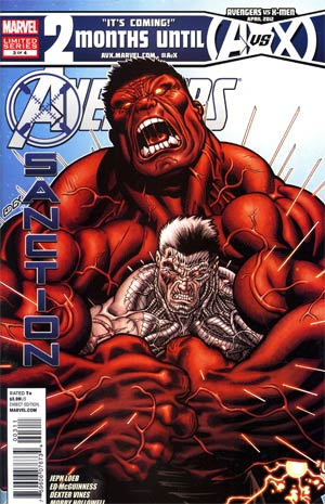Avengers X-Sanction #3 1st Ptg Regular Ed McGuinness Cover