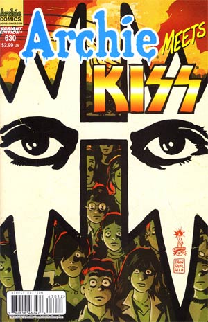 Archie #630 (Archie Meets KISS Part 4) Variant Francesco Francavilla Cover