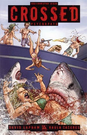 Crossed Psychopath #5 Shark Attack Cvr