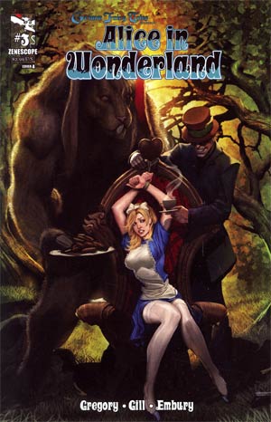 Grimm Fairy Tales Presents Alice In Wonderland #3 Cover A Stjepan Sejic
