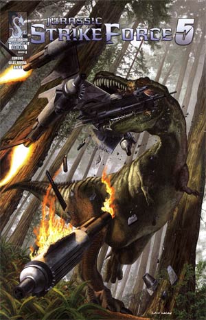 Jurassic Strike Force 5 #3 Cover A Caio Cacau