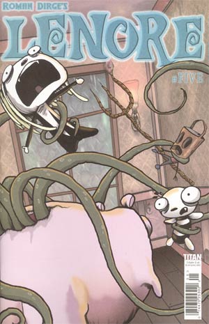 Lenore Vol 2 #5 Cover B Tentacled Pig Cover