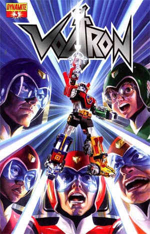 Voltron #3 Cover A Regular Alex Ross Cover