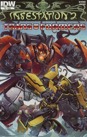 Infestation 2 Transformers #2 Regular Guido Guidi Cover