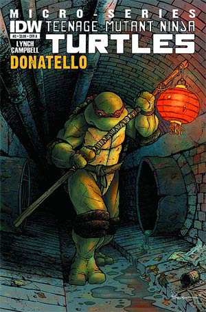 Teenage Mutant Ninja Turtles Micro-Series #3 Cover A Donatello Regular David Petersen