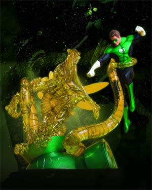 Classic Confrontations Green Lantern Hal Jordan vs Parallax Statue