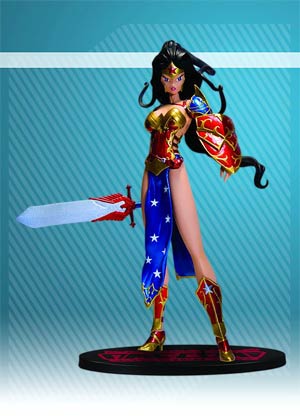 Ame-Comi Heroine Series Wonder Woman Repaint PVC Figure