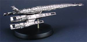 Mass Effect Alliance Normandy SR-2 Replica Ship Antique Silver Edition