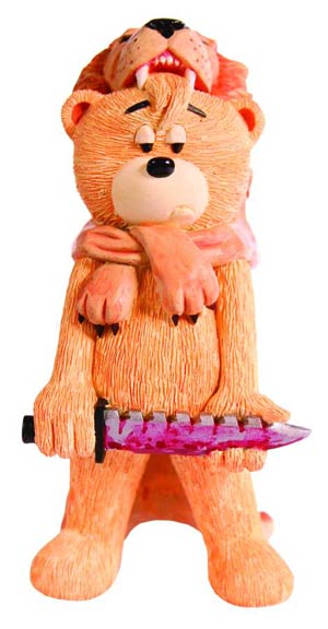 Bad Taste Bears Horrorscropes Leo Polystone Figure